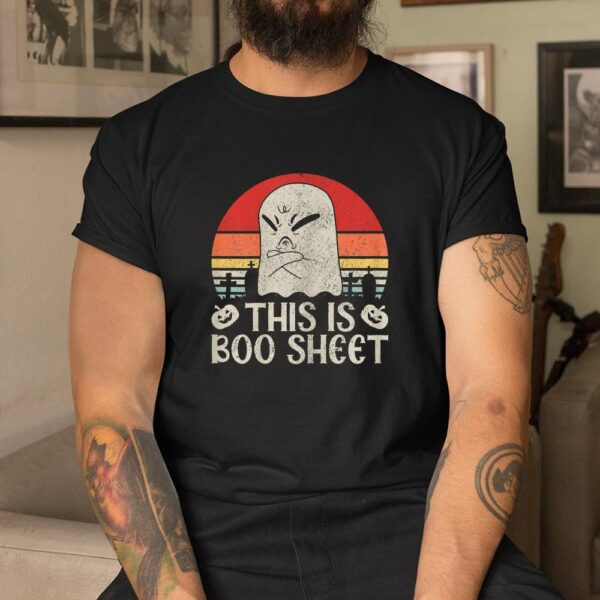This Is Boo Sheet Ghost Retro Halloweenshirt