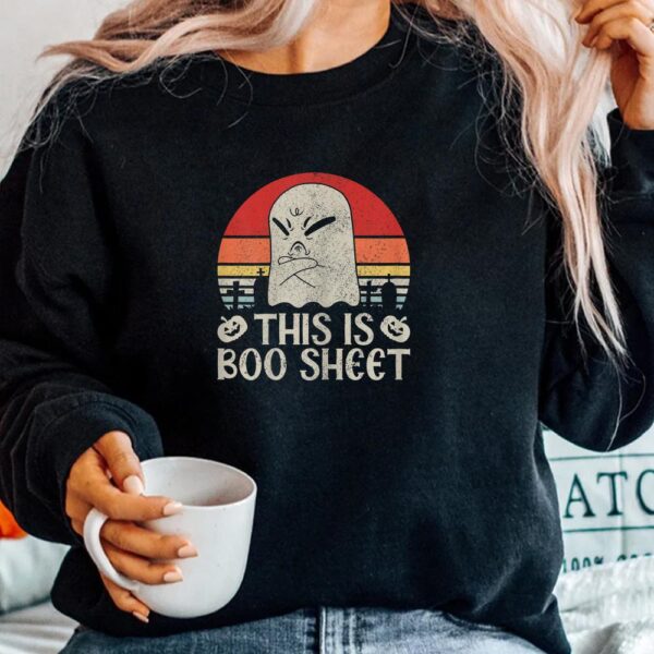 This Is Boo Sheet Ghost Retro Halloweenshirt
