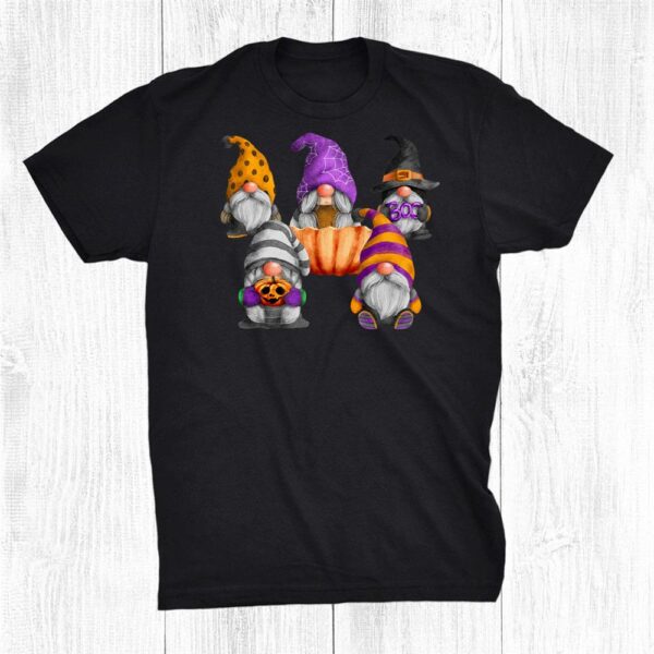 Halloween Gnomes Pumpkin Witch Fall And Autumn Cute Shirt