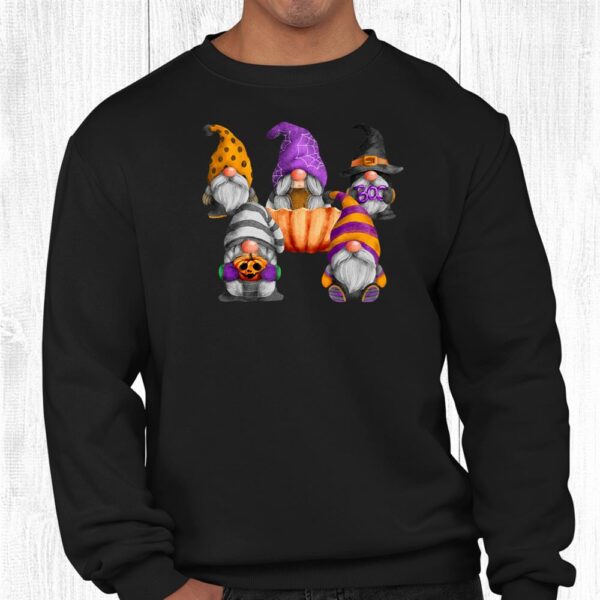Halloween Gnomes Pumpkin Witch Fall And Autumn Cute Shirt