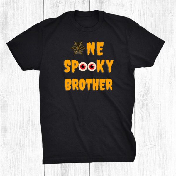 One Spooky Brother Halloween Family Matching Trick Or Treat Shirt