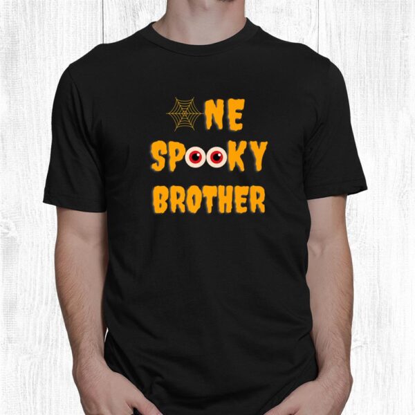 One Spooky Brother Halloween Family Matching Trick Or Treat Shirt