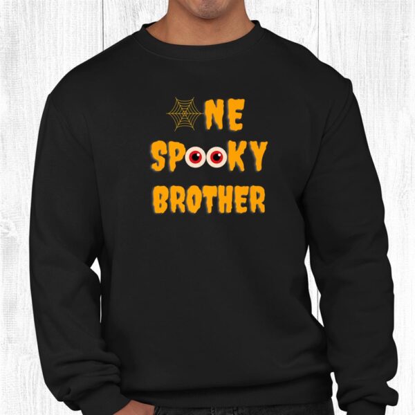 One Spooky Brother Halloween Family Matching Trick Or Treat Shirt