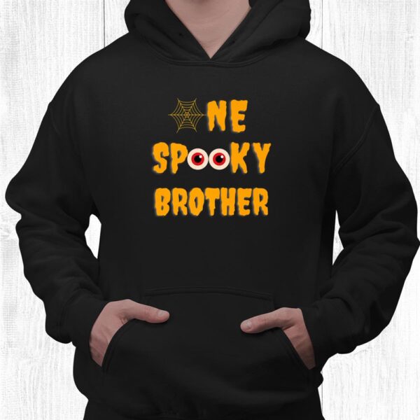 One Spooky Brother Halloween Family Matching Trick Or Treat Shirt