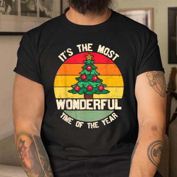 It's The Most Wonderful Time Of The Year Christmas Tree Shirt
