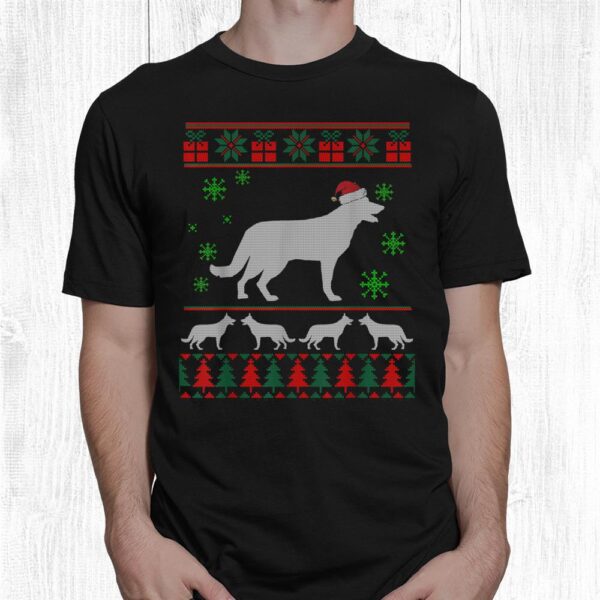 German Shepherd Ugly Christmas Sweater Gift Dog Pet Lovers Shirt