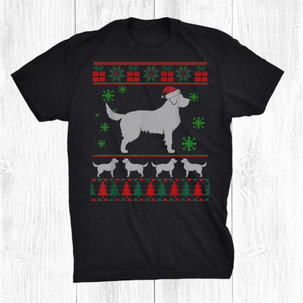 Golden Retriever Ugly Christmas Sweater Gift Dog Pet Lovers Shirt