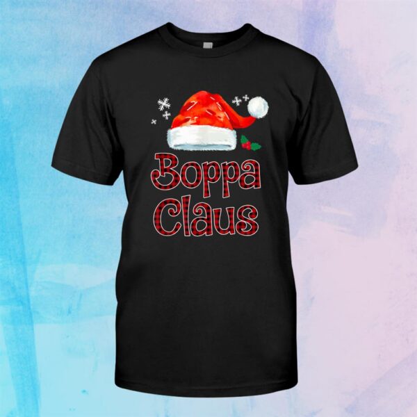 Boppa Claus Tee Christmas Pajama Family Matching Xmas Shirt