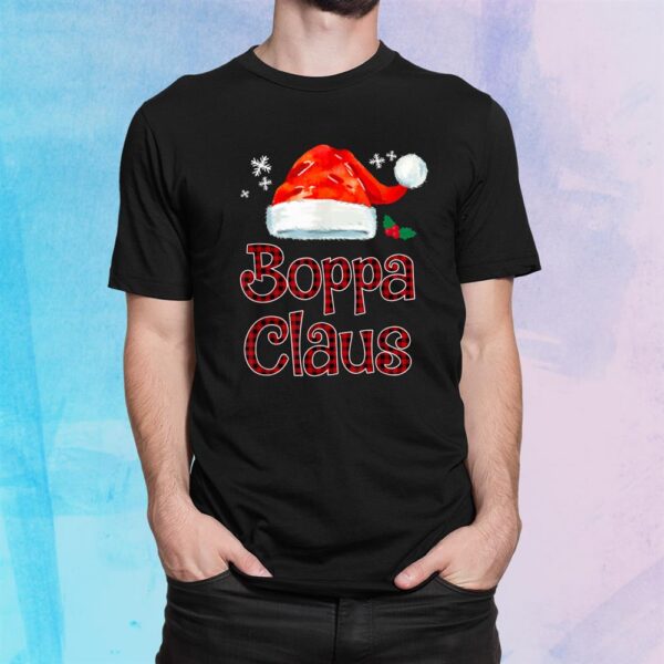 Boppa Claus Tee Christmas Pajama Family Matching Xmas Shirt