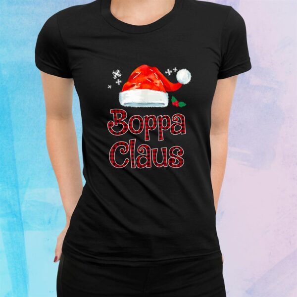 Boppa Claus Tee Christmas Pajama Family Matching Xmas Shirt