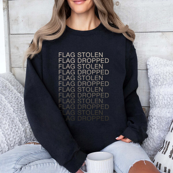 Flag Stolen Dlag Dropped T Shirt
