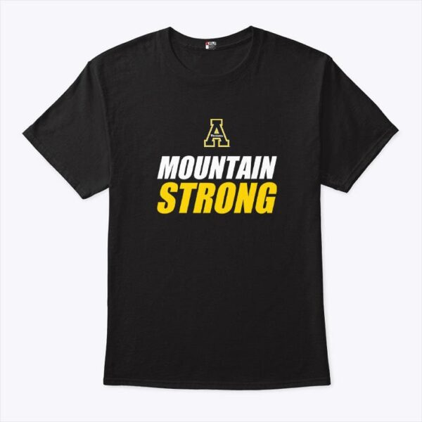 Appalachian State Mountaineers Mountain Strong T Shirt