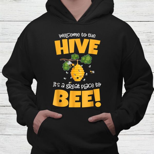 Bee Theme Back To School For Teachers Welcome To The Hive Shirt