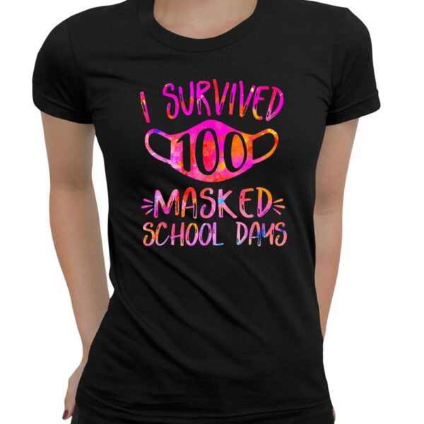 I Survived00 Masked School Days Student Or Teacher Shirt