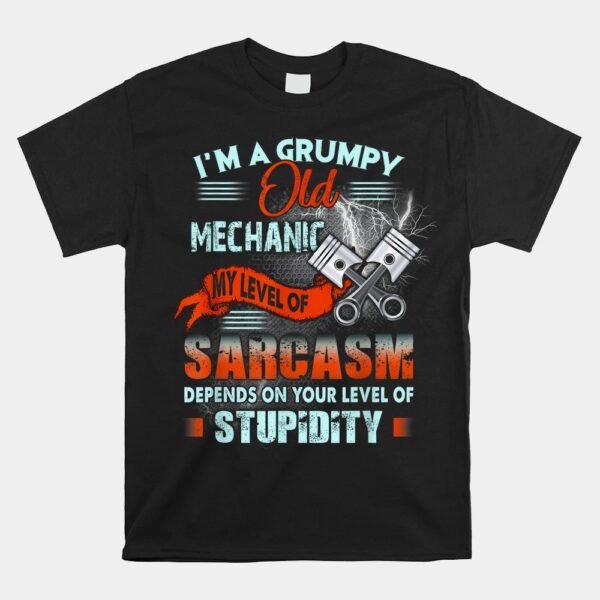 Grumpy Old Mechanic Shirt