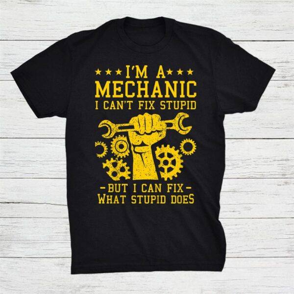 I'm A Mechanic But I Can’t Fix Stupid Shirt