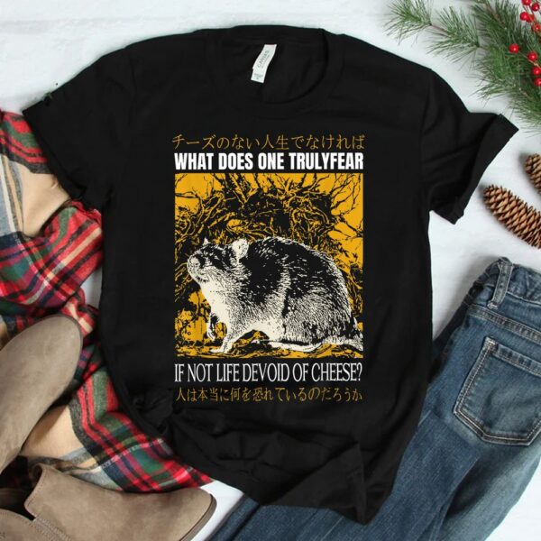 My Quest For Cheese Rat Japanese Shirt