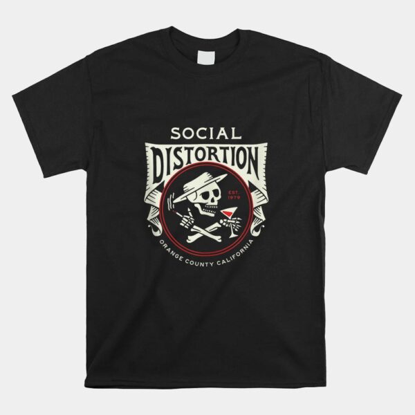 Official Social Distortion Skelly Circle Shirt