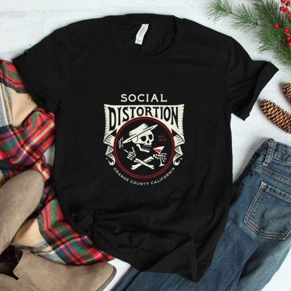 Official Social Distortion Skelly Circle Shirt
