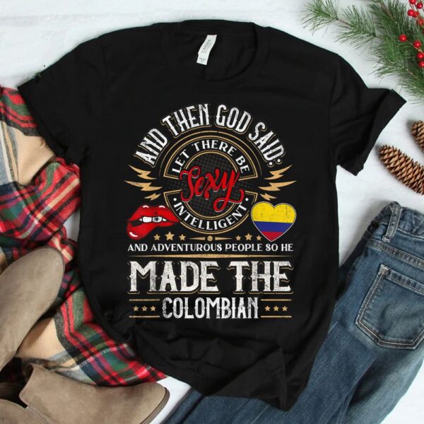 Colombia Flag Souvenirs For Colombians Shirt