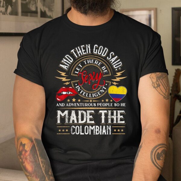 Colombia Flag Souvenirs For Colombians Shirt