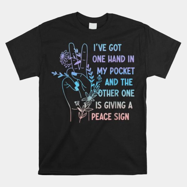 A Peace Sign Shirt