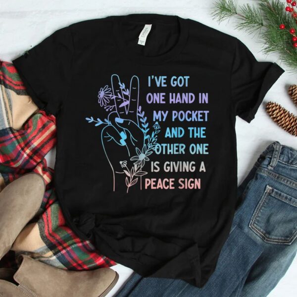 A Peace Sign Shirt