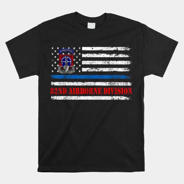 82nd Airborne Division Flag Shirt