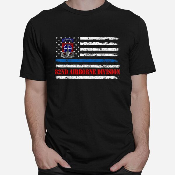 82nd Airborne Division Flag Shirt