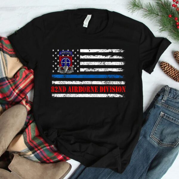 82nd Airborne Division Flag Shirt
