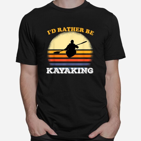Kayak Retro Canoe Shirt