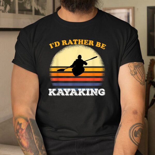 Kayak Retro Canoe Shirt