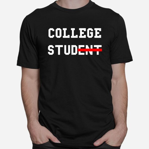 College Student Stud Shirt