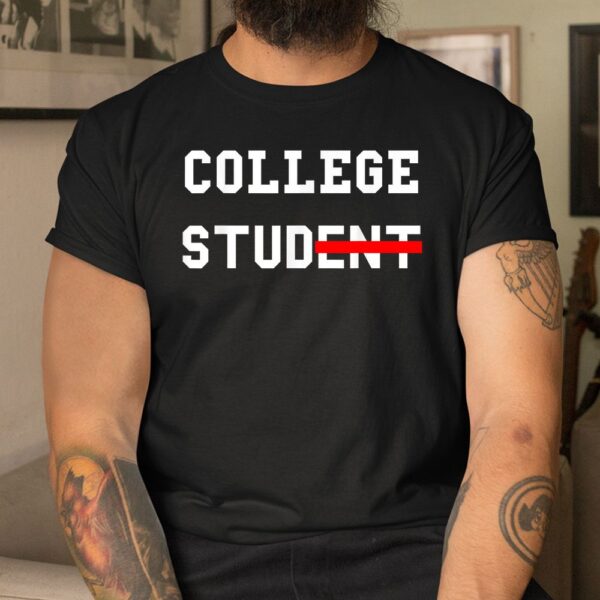College Student Stud Shirt