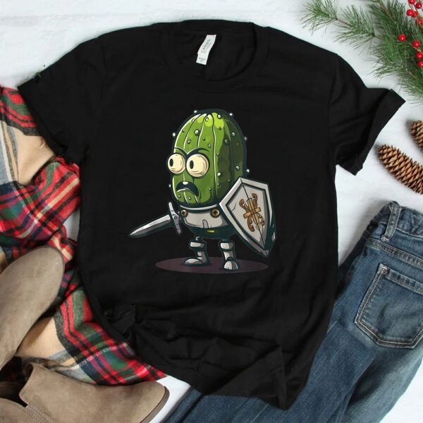 Cool Pickle Outfit In Knight Style Shirt