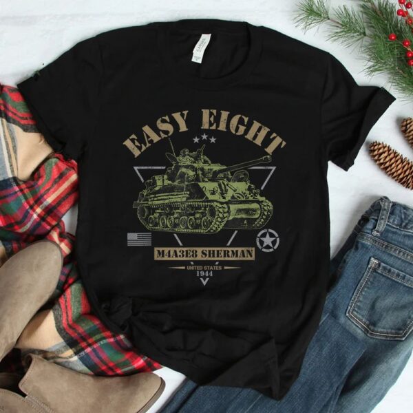 M4A3E8 'Easy-Eight' Sherman WW2 Tank Shirt