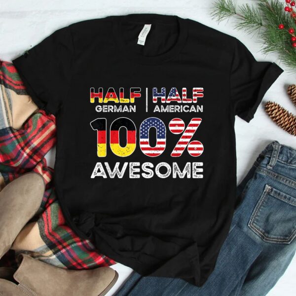 German American Patriot USA Grown Germany US Flag Shirt