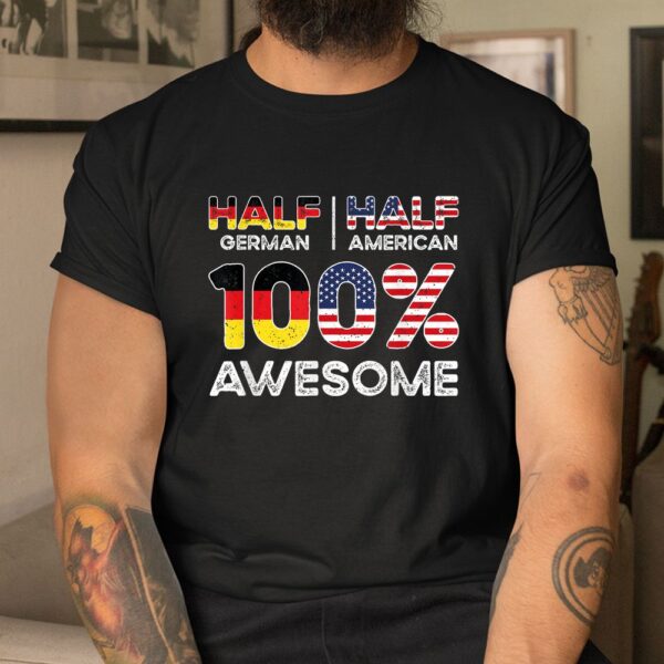 German American Patriot USA Grown Germany US Flag Shirt