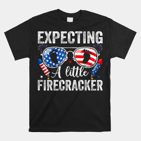 Expecting A Little Firecracker Shirt