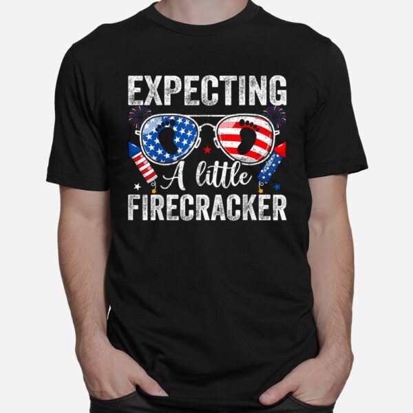 Expecting A Little Firecracker Shirt