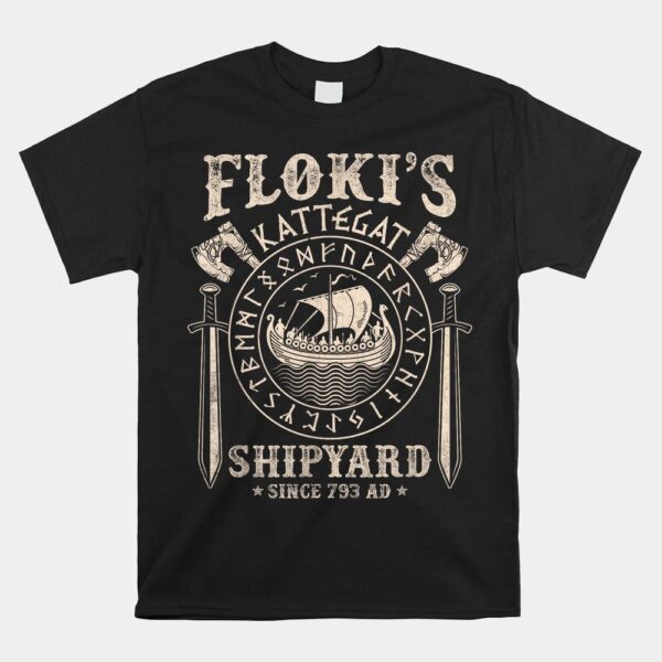 Floki's Shipyard Kattegat Viking Shirt