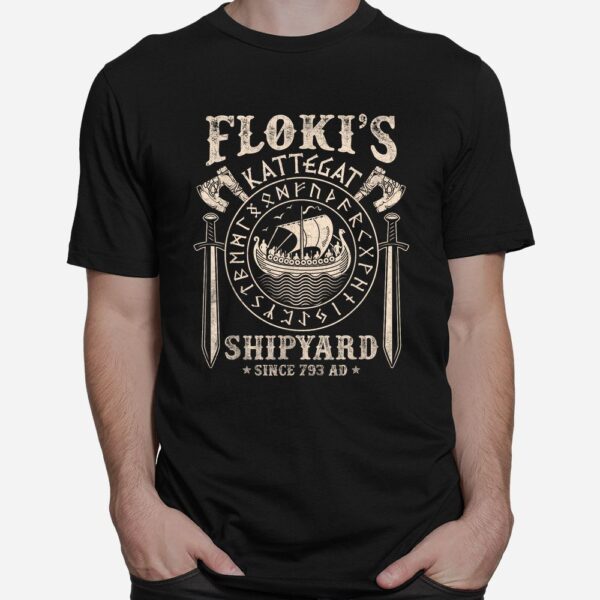 Floki's Shipyard Kattegat Viking Shirt