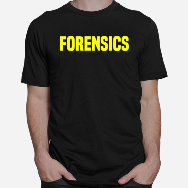 Forensics Crime Investigator Shirt