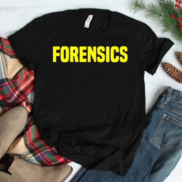 Forensics Crime Investigator Shirt