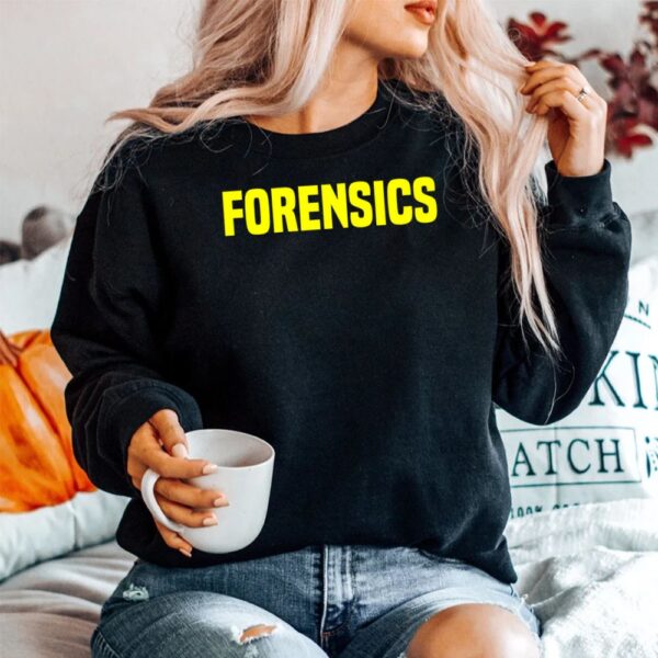 Forensics Crime Investigator Shirt
