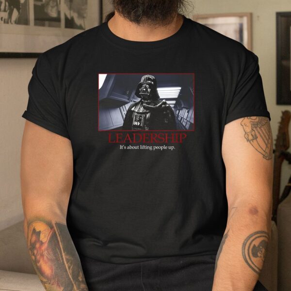 Darth Vader Leadership Inspirational Poster Photo Shirt