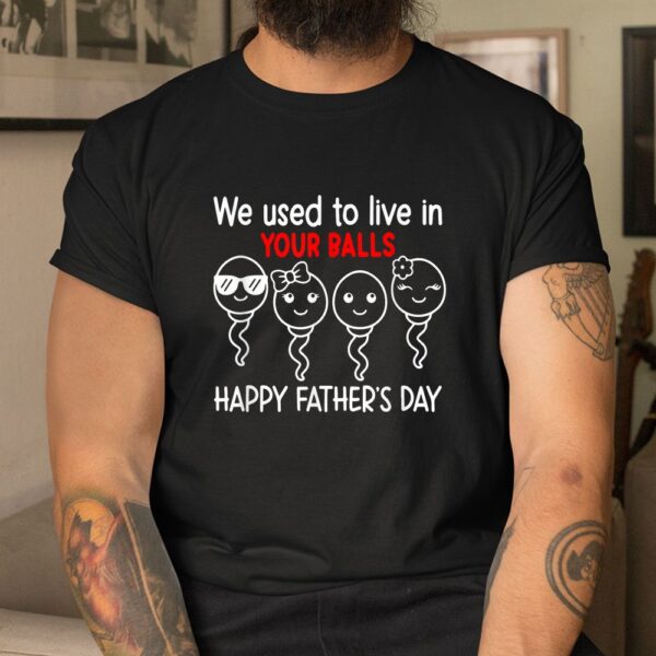 We Used To Live In Your Balls Shirt
