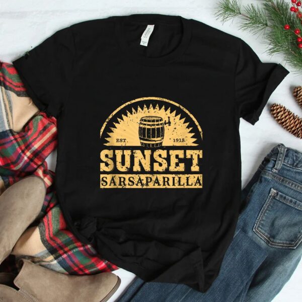 Retro Sunset Sarsaparilla Shirt