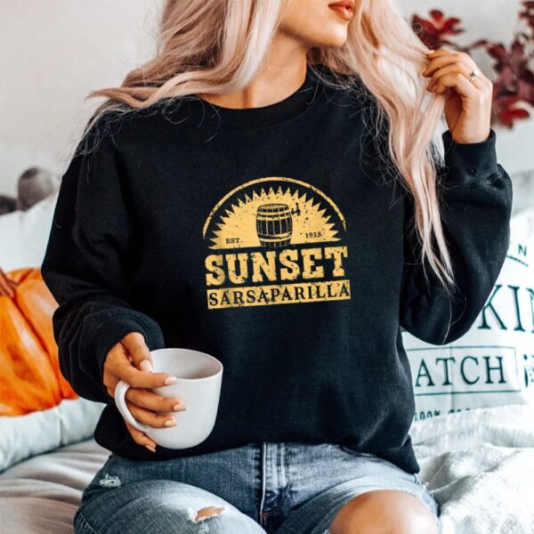Retro Sunset Sarsaparilla Shirt