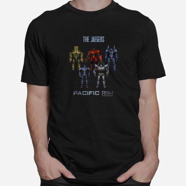 Pacific Rim Jaeger Robots Officially Licensed Shirt
